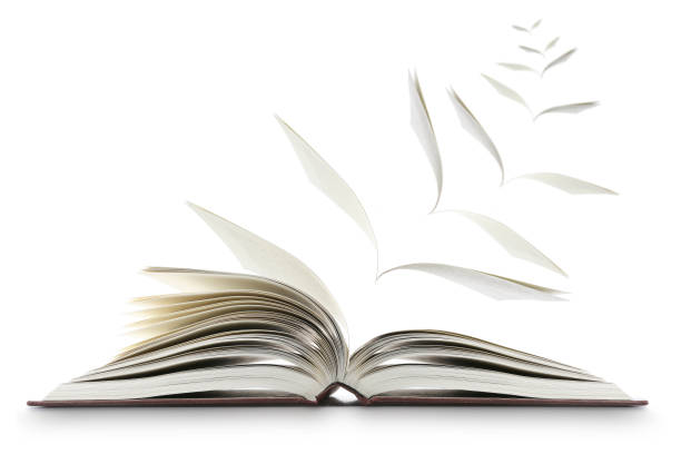 Un livre avec des pages qui s'envolent comme un jour nos vies s'envoleront...